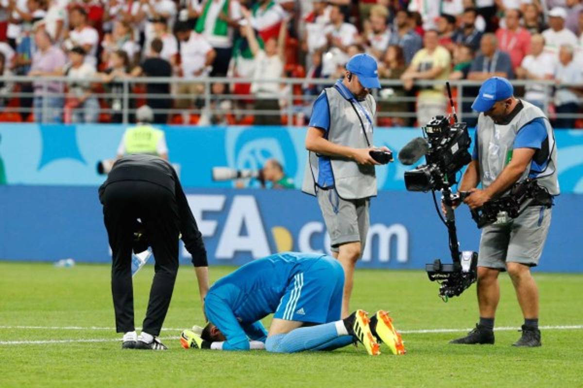 NO SE VIO EN TV: El desgarrador llanto y la riña que se armó al final del Portugal-Irán en Rusia 2018