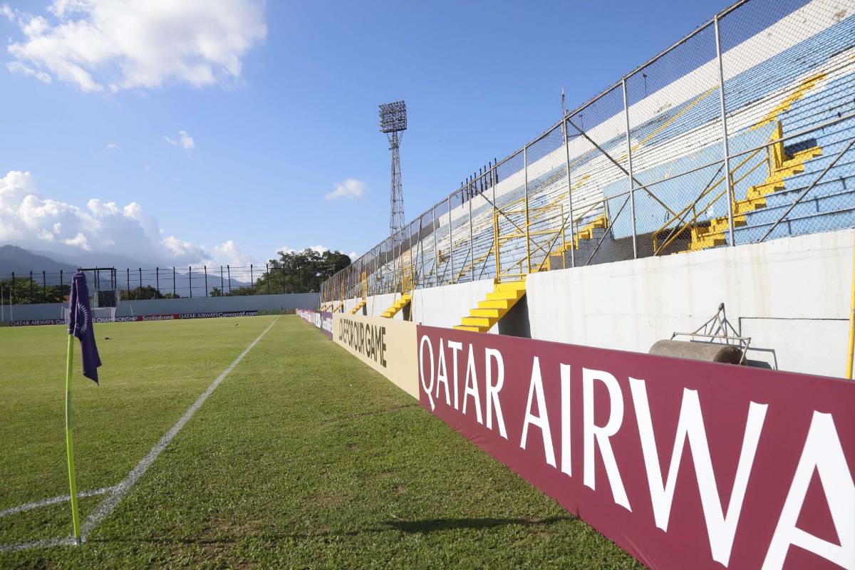 ¿Sigue dañado o en óptimas condiciones? Así luce el césped del estadio Morazán previo a los cuartos del Premundial Sub-20