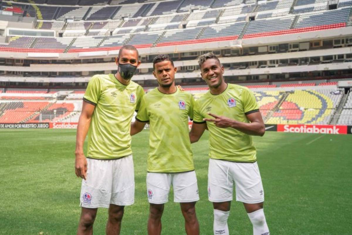 Las postales de Olimpia en el mítico Azteca: Así se preparó para bajarse al América