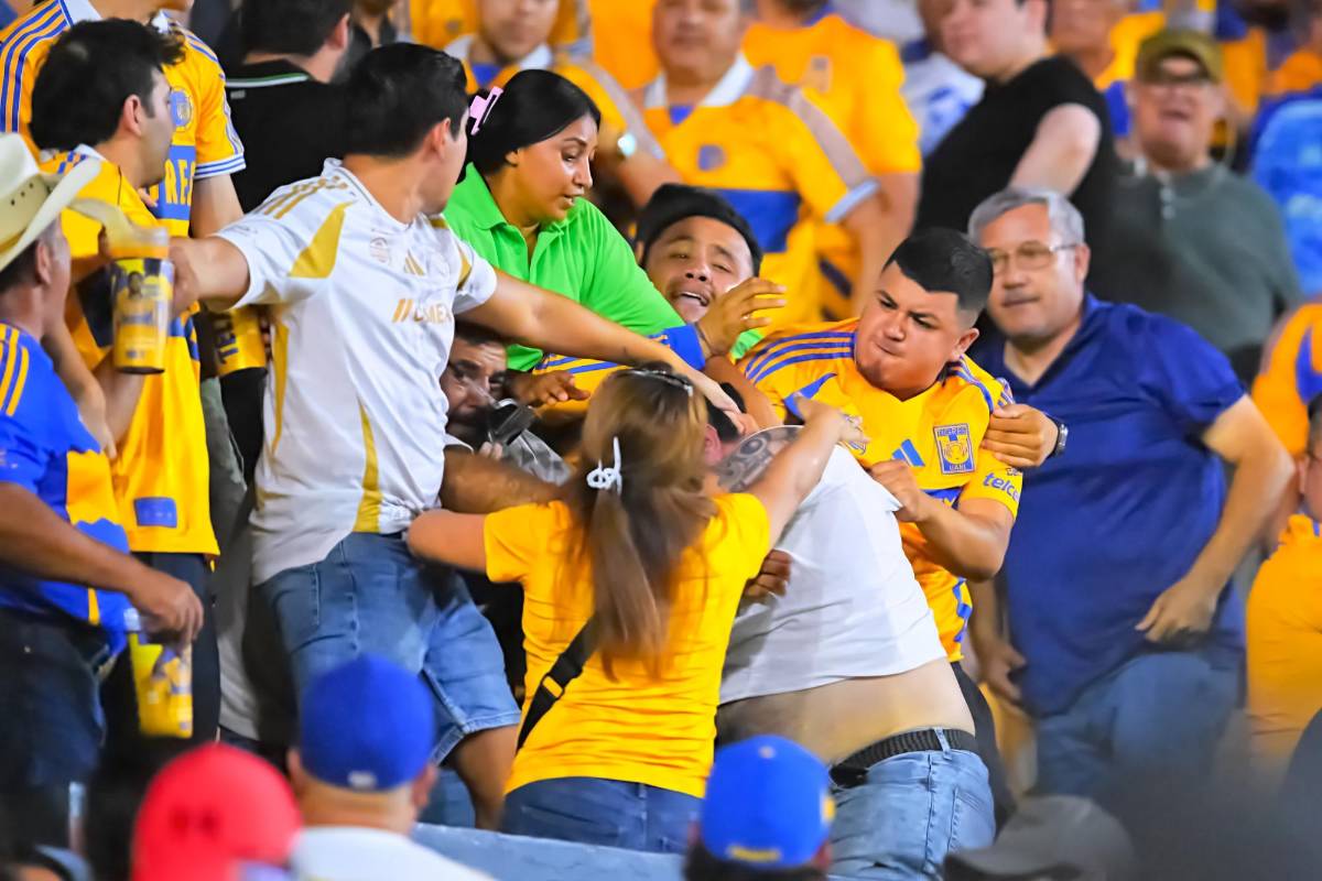 Escándalo: América venció a Tigres y se armó una tremenda pelea en El Volcán; Liga MX lanza comunicado