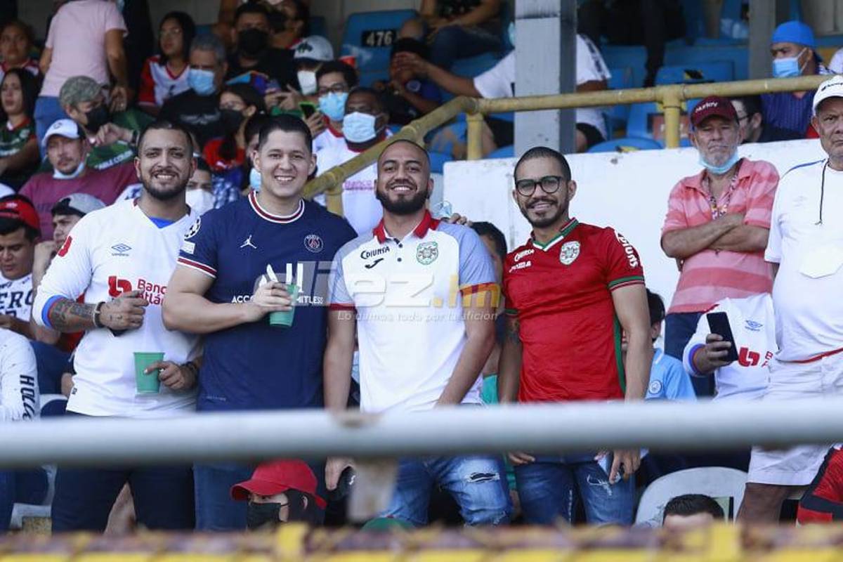 Olimpistas y marathones invadieron el Morazán: El bonito ambiente que se vivió para el clásico nacional