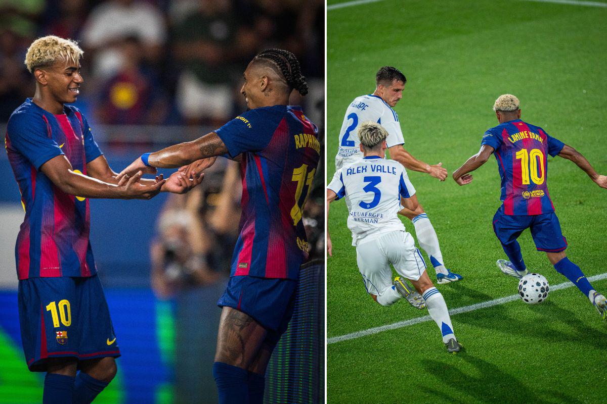 Lamine con doblete: así se vivió la goleada del Barcelona sobre el Como para conquistar el Gamper