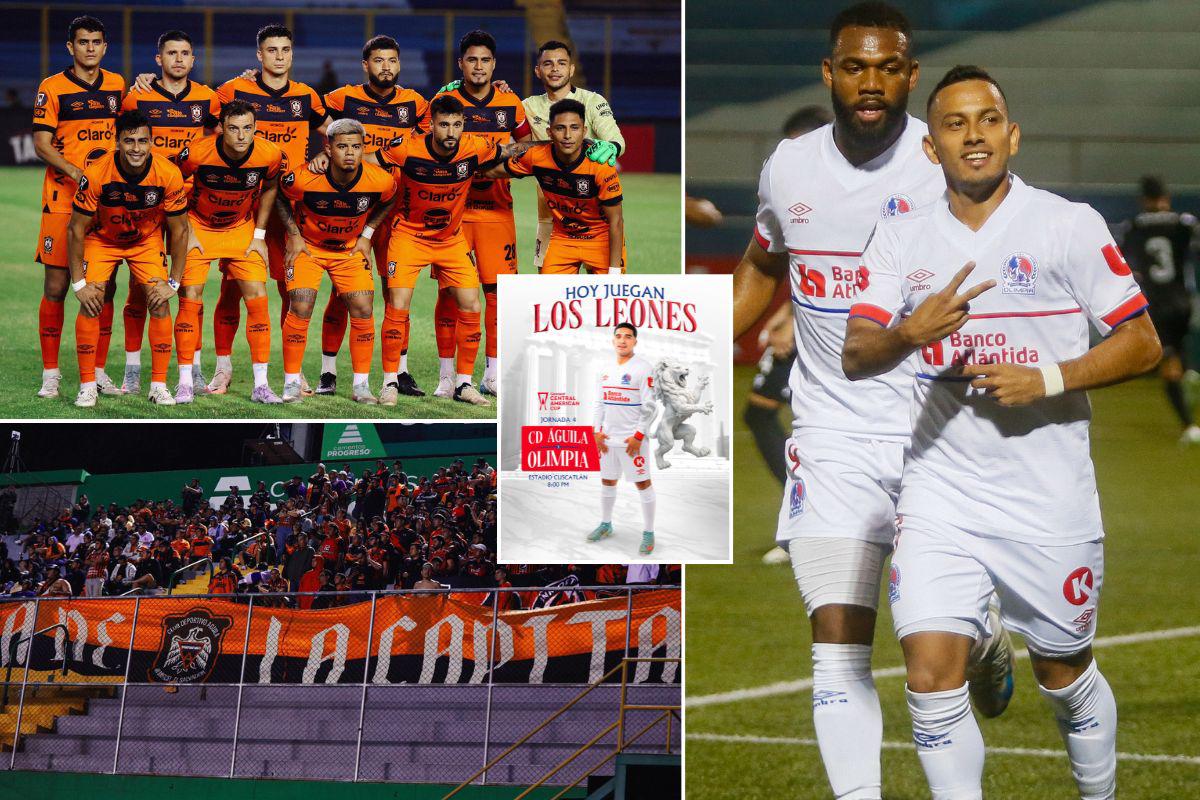 Olimpia va por la clasificación ante el Águila: hora y por dónde ver hoy el partido por la Copa Centroamericana en El Salvador