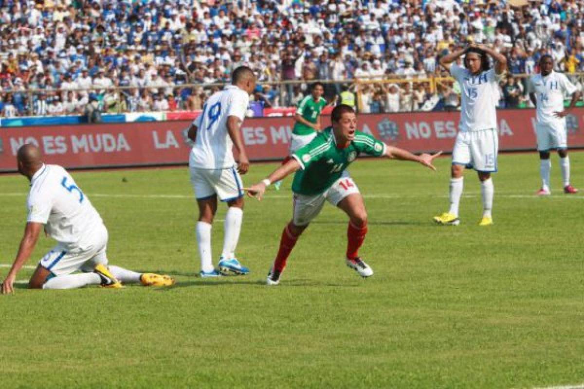 Solo pesos pesados: Los grandes goleadores históricos de la serie Honduras vs México