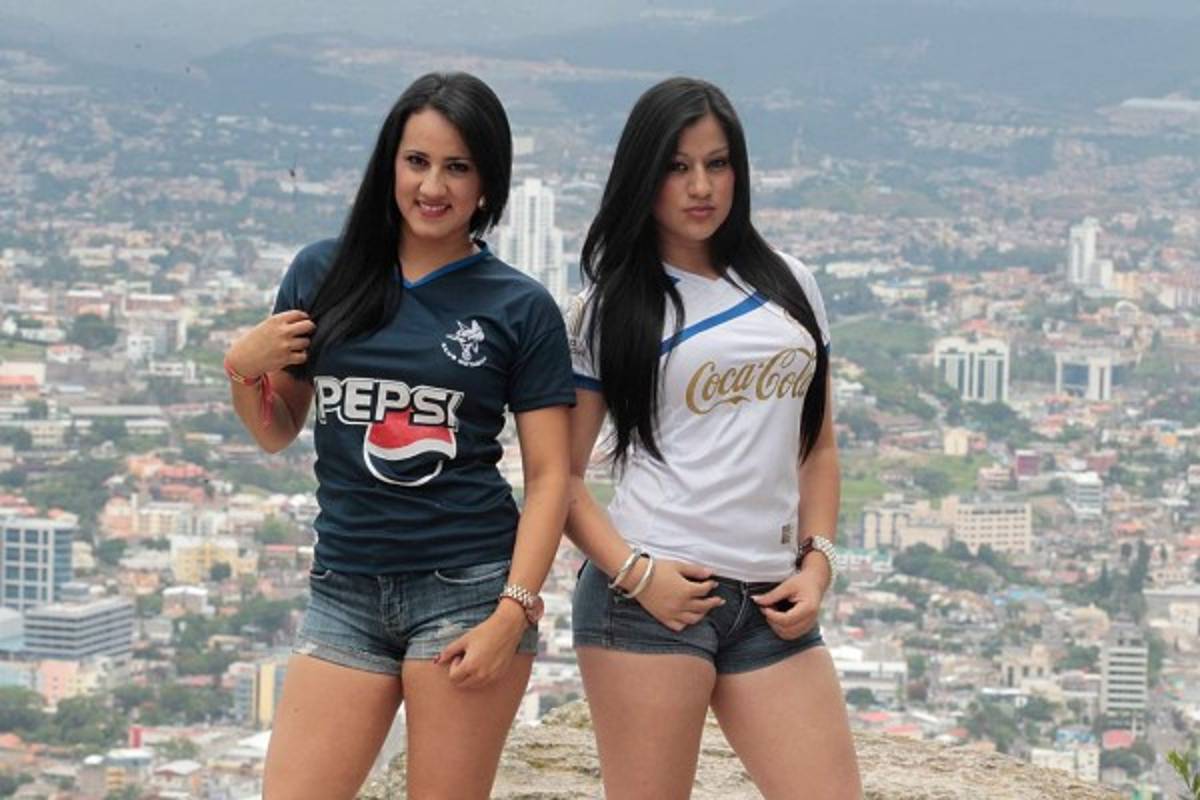 FOTOS: Las chicas que han adornado las previas del clásico Olimpia-Motagua