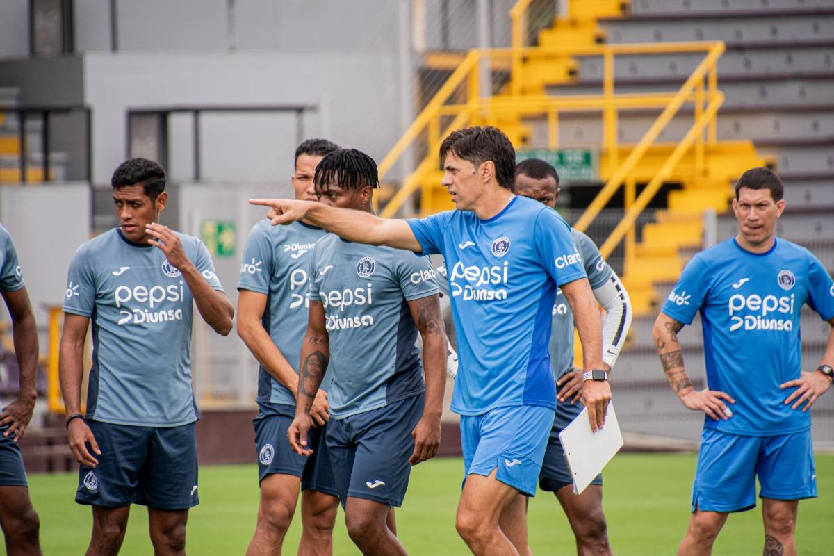 Así fue el entrenamiento de Motagua en el estadio Ricardo Saprissa de cara a la batalla ante los “Morados”