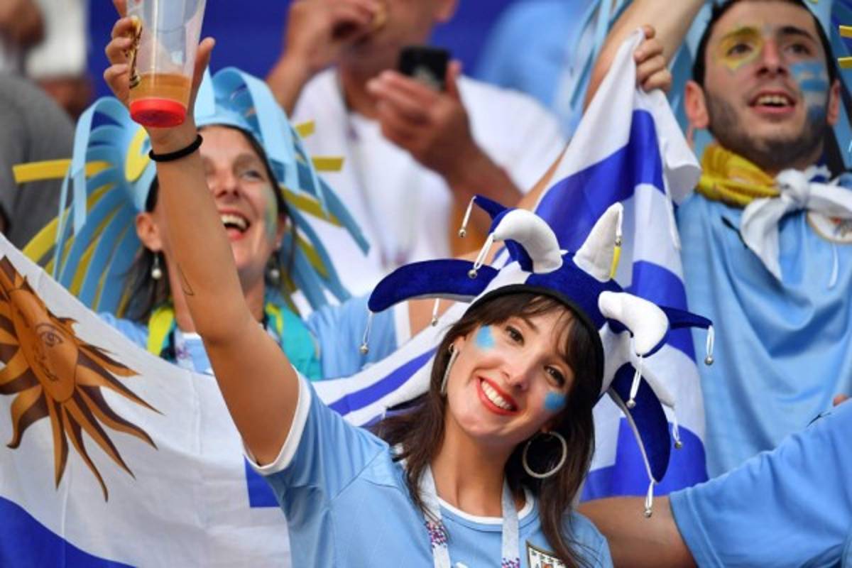 La belleza rusa se apodera del Mundial 2018 en el juego ante Uruguay