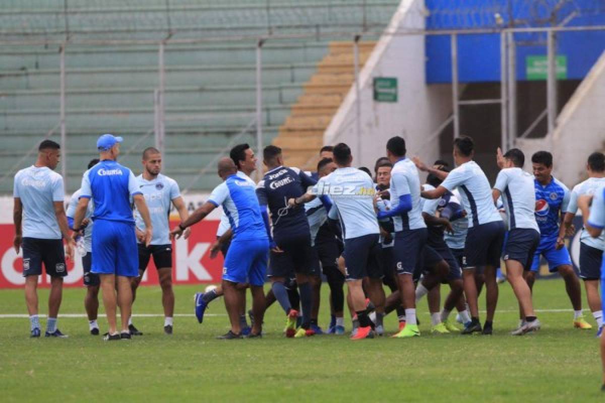 Fotos: Mensajes de motivación, risas y frío previo a la Gran Final Motagua-Saprissa