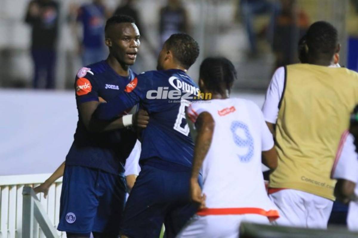 NO VISTE EN TV: La bronca entre jugadores de Motagua y Portmore United