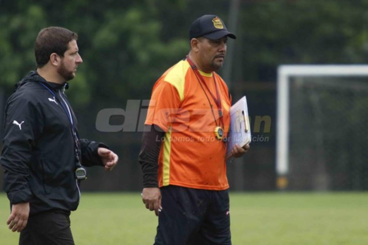 Así fue el primer entreno del Real España con Erick Gallegos al mando