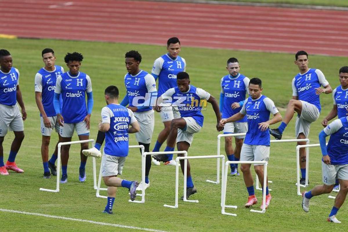 ¡Broma a Sacaza y risas! Así fue el primer entreno de la Selección Honduras para la triple fecha eliminatoria