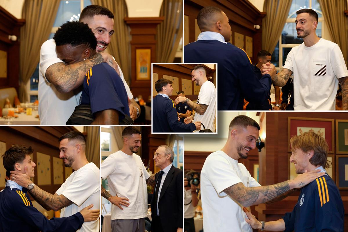 Emotivo reencuentro: el héroe de la última Champions visitó al Real Madrid antes de la final contra Pachuca en Qatar