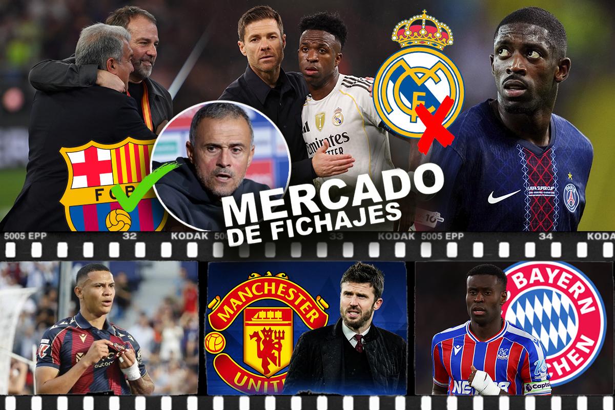 Real Madrid sacude el mercado de fichajes y Hansi Flick ya tiene su primer refuerzo; sorpresa en el PSG