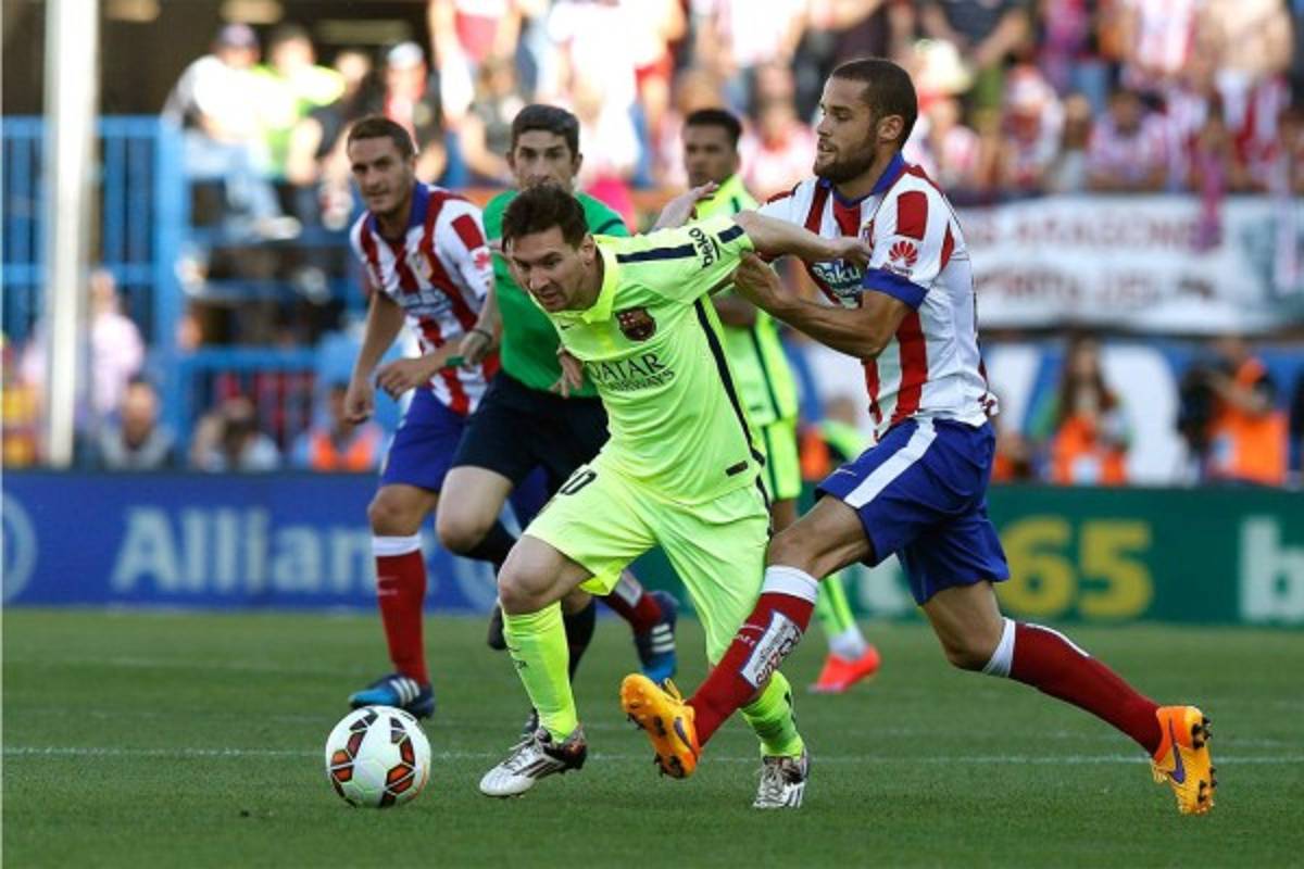 Barcelona campeón de la liga española tras vencer 1-0 a Atlético de Madrid