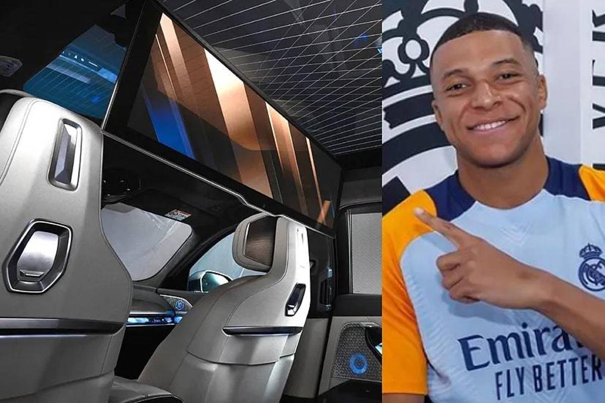 Real Madrid le dio esta máquina a Mbappé: cuánto cuesta el nuevo auto del francés, todos sus lujos y Florentino tiene uno igual
