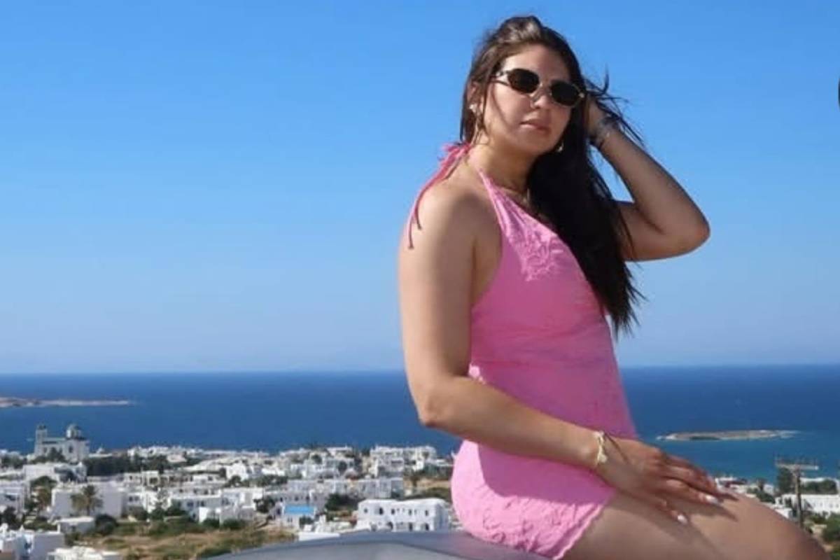 La bella esposa de Luis Palma enciende las redes en sus vacaciones en Grecia