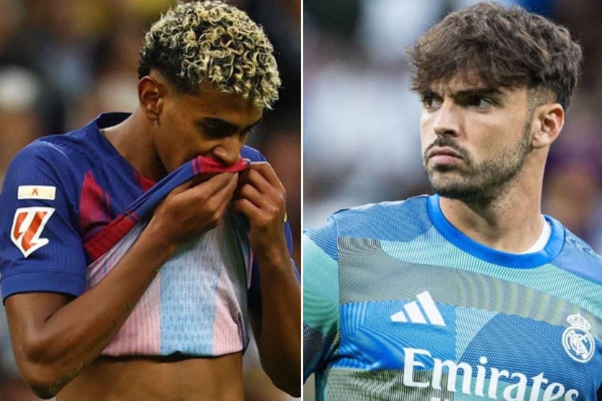 Agitó las redes: la indirecta de Asencio a Lamine Yamal tras triunfo de Real Madrid en el Clásico