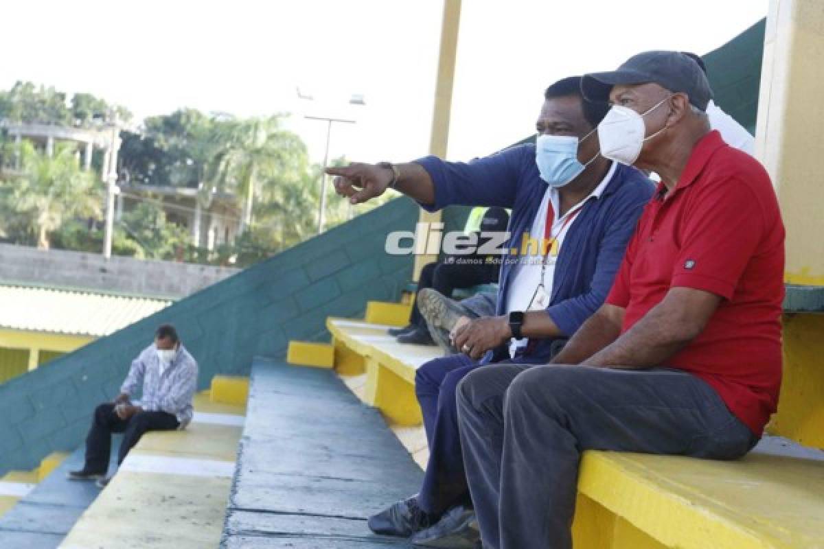 Las imágenes del estadio Humberto Micheletti de El Progreso tras el devastador paso de Eta