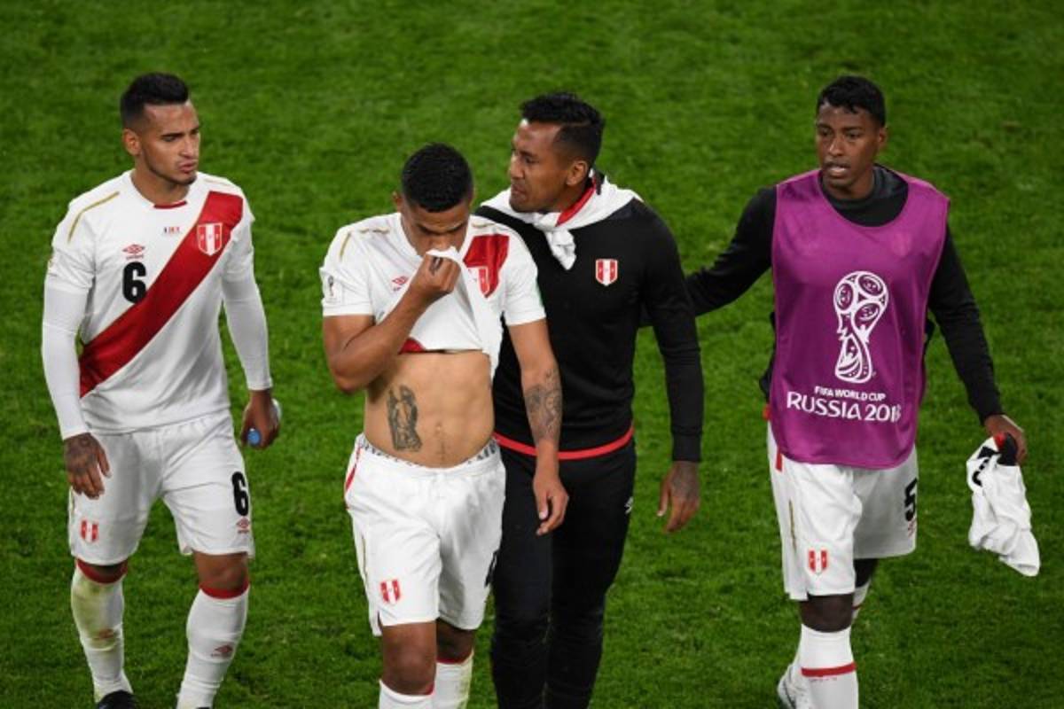 Las desgarradoras fotos de Perú luego de ser eliminados del Mundial de Rusia 2018
