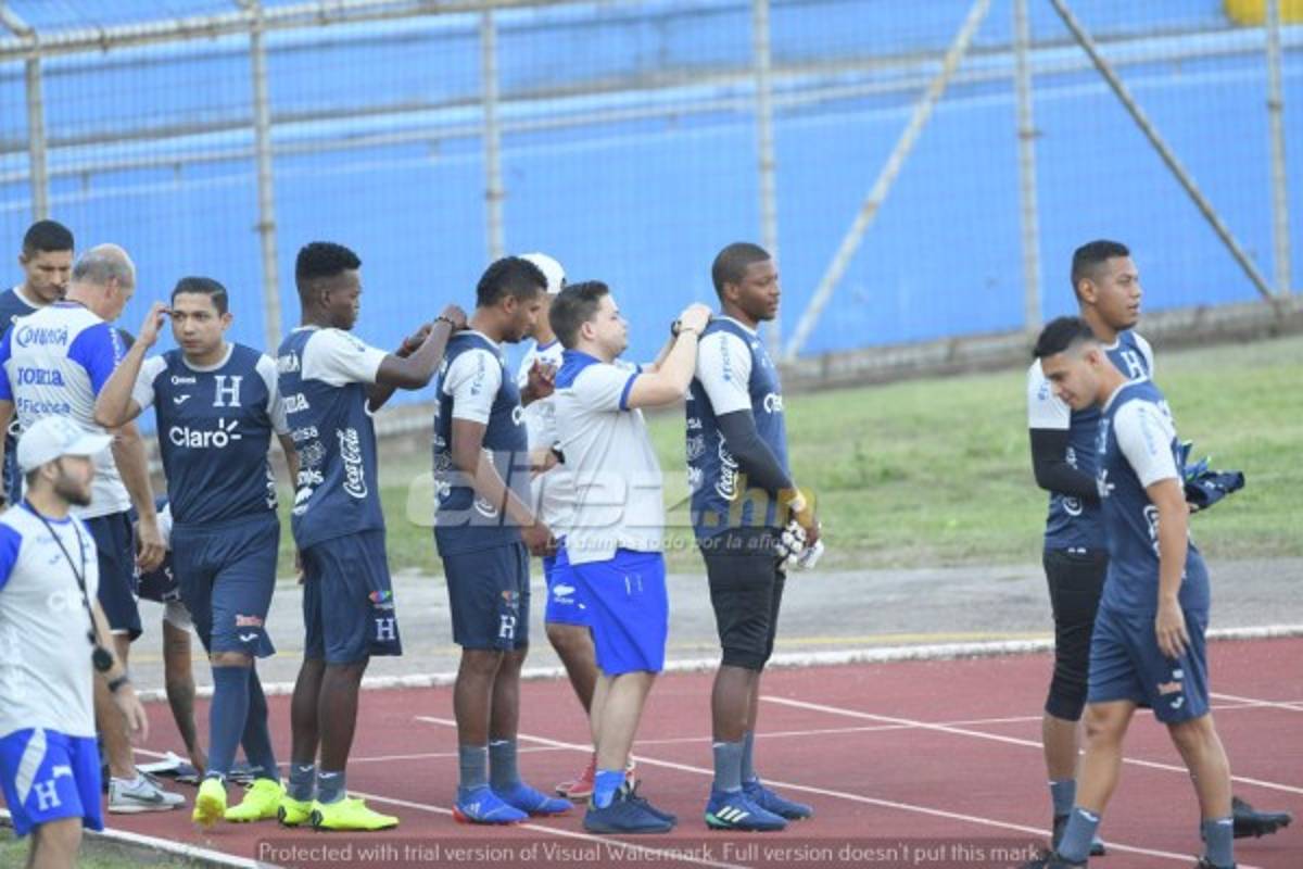 FOTOS: !Se completó la Selección de Honduras y Coito ya trabaja la táctica!