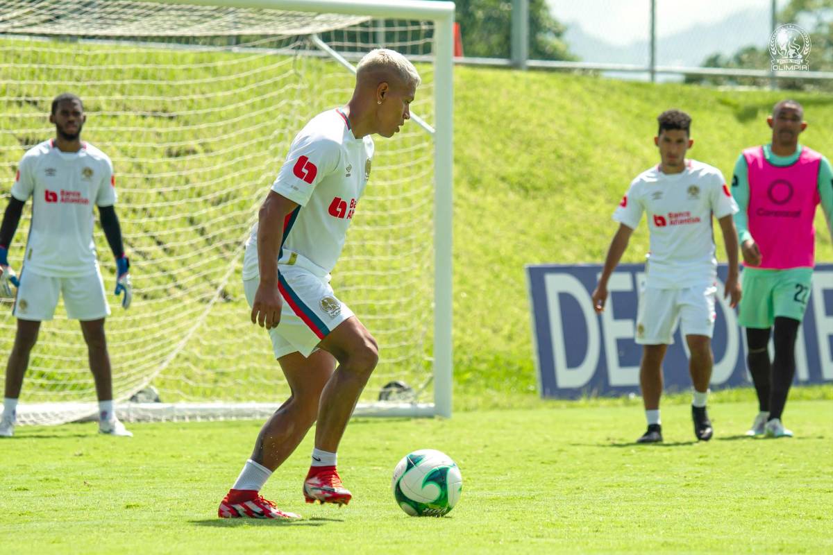 Pedro Troglio reserva sus piezas para el clásico ante Motagua: el 11 titular de Olimpia que enfrentará al Marathón