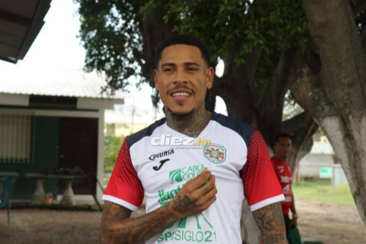 ¡Ya luce la verde! Las imágenes de la presentación de Henry Figueroa con Marathón