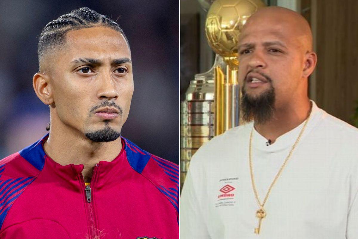 Raphinha volvió a la carga contra el Mundial de Clubes y Felipe Melo le responde: Respeto su opinión, pero...