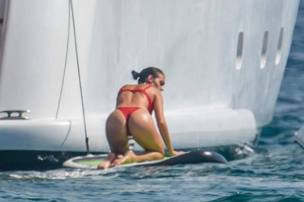 Las infartantes imágenes de Cristiano y Georgina en la isla de Saint-Tropez