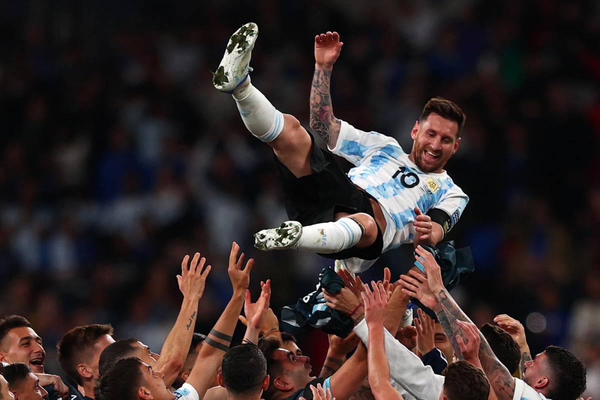 Lionel Messi levantó su segundo trofeo con la Selección Mayor de Argentina.