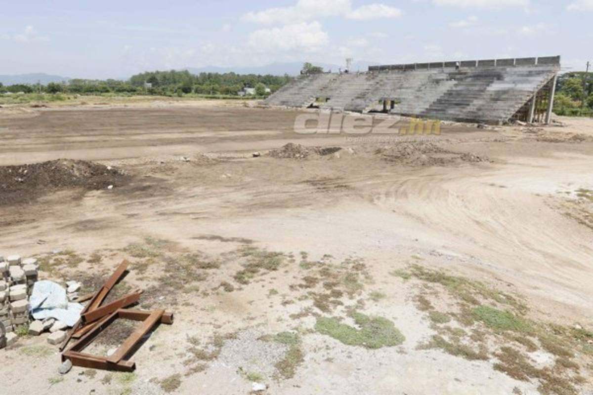 ¡Una joya! Así avanzan los trabajos del estadio del Parrillas One