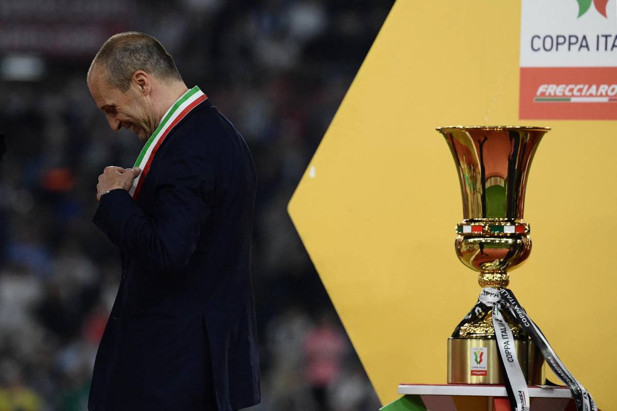 Allegri se desvistió en plena final, la reacción de Gasperini y la Juventus rompe la sequía de títulos en Italia