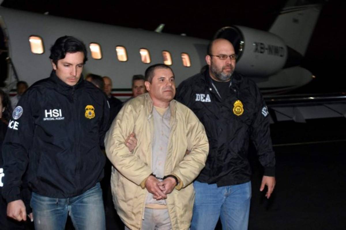 ¡Espectacular operativo! Así fue la extradición de El Chapo Guzmán a Estados Unidos