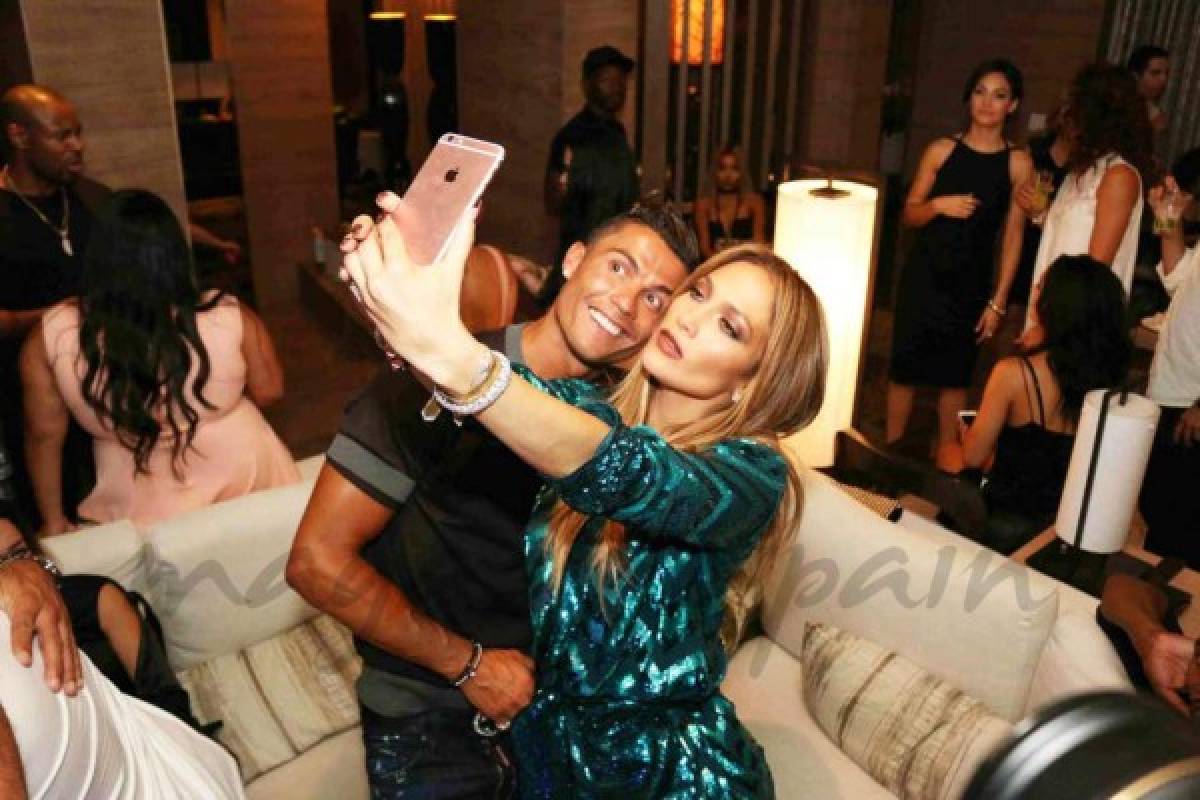 Fotos: Así fue la fiesta de JLO donde Cristiano se encontró a Kim Kardashian