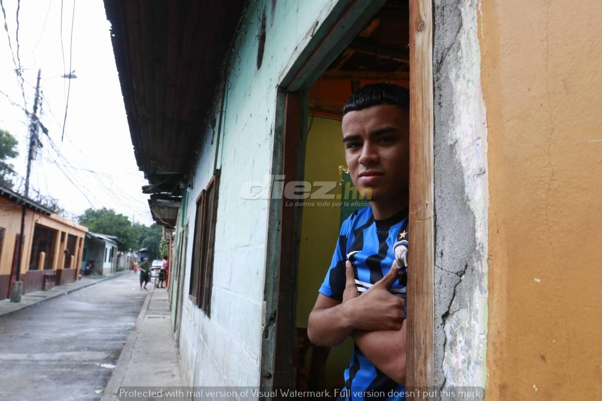 Fotos: así creció el futbolista de Marathón Isaac Castillo en el barrio Cabañas; su vida familiar en su humilde hogar