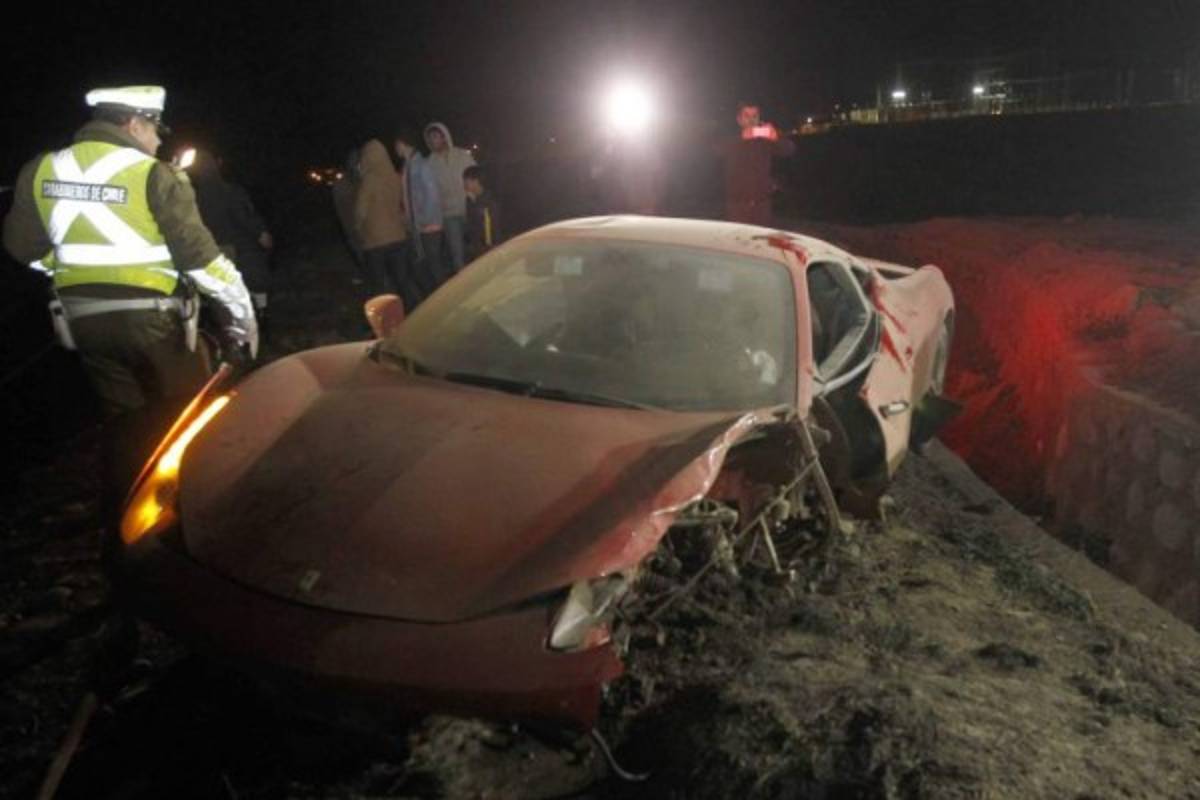 Choques de muerte: Futbolistas que excedieron el límite de velocidad y destruyeron sus lujosos autos