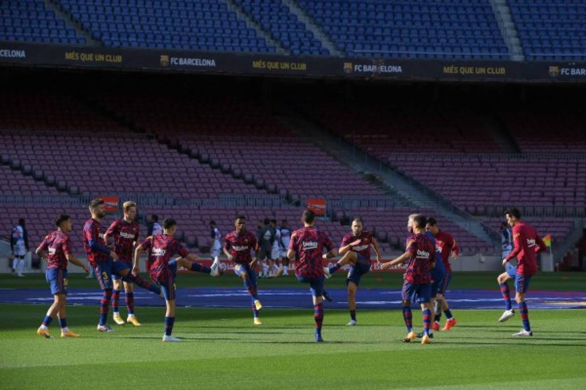 El Clásico más triste de la historia: así luce el Camp Nou para el Barcelona-Real Madrid por la Liga Española