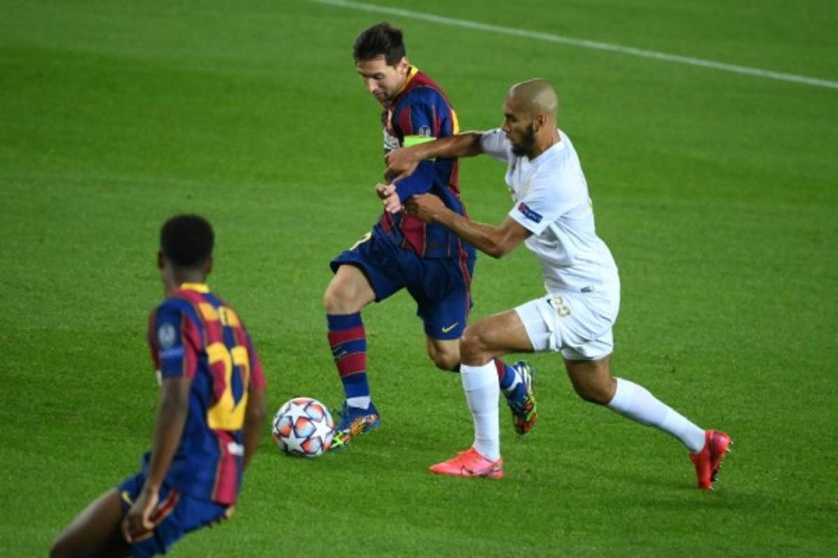 NO SE VIO EN TV: El show de Keylor Navas, la reverencia de Ansu Fati y el agarrón a Messi