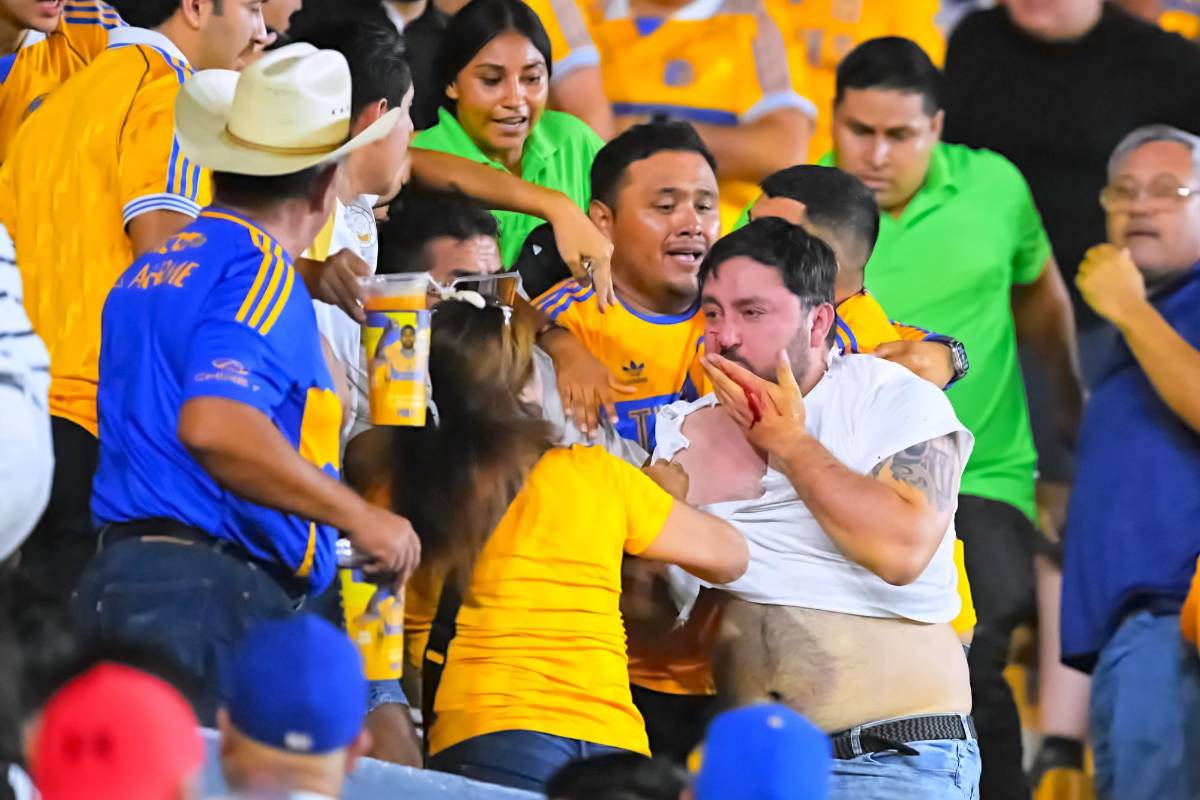 Escándalo: América venció a Tigres y se armó una tremenda pelea en El Volcán; Liga MX lanza comunicado