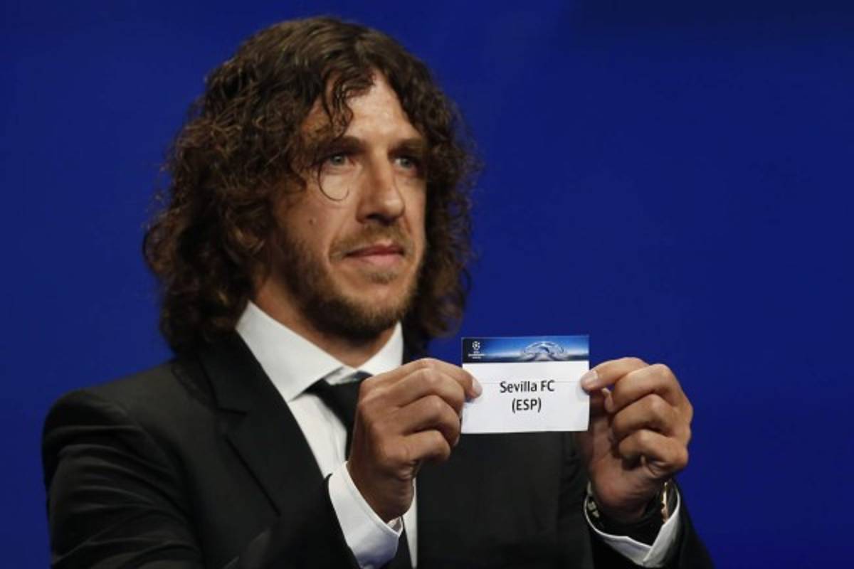 Las mejores fotografías del sorteo de la Champions League