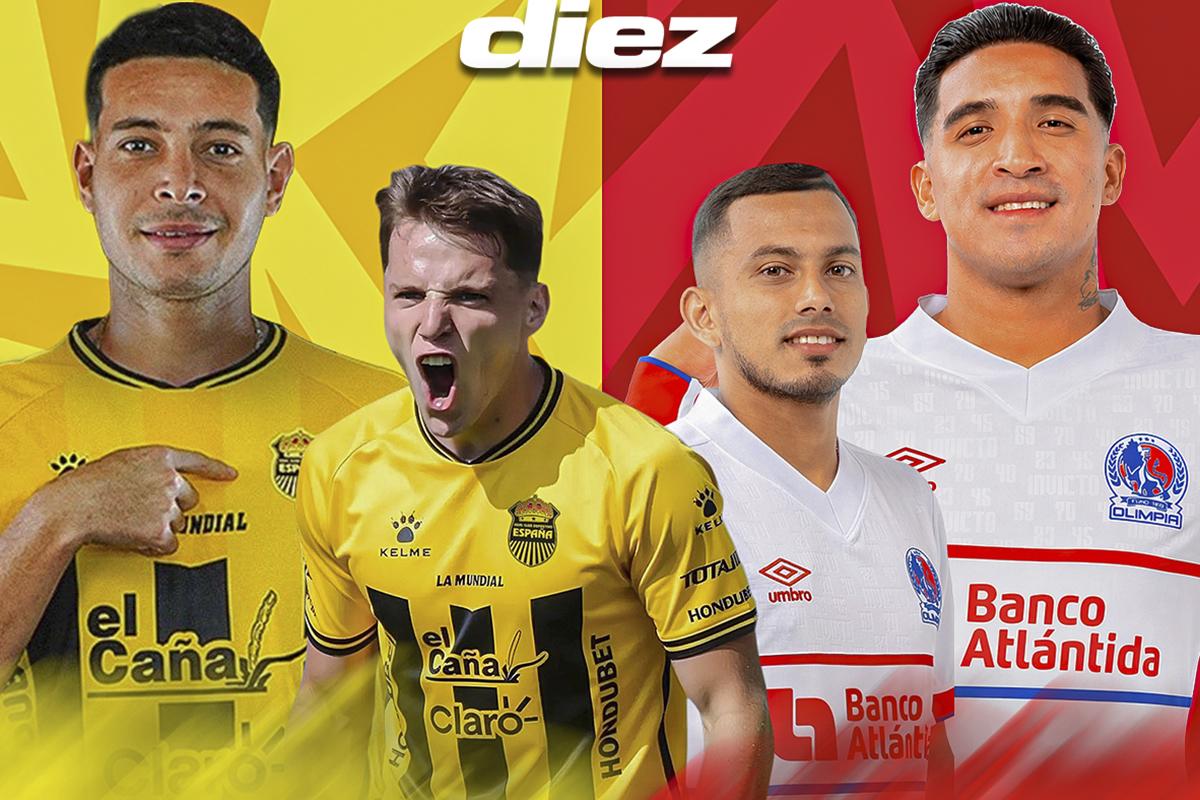 Real España y Olimpia chocan por el liderato: hora y por dónde ver hoy el clásico de la jornada 21