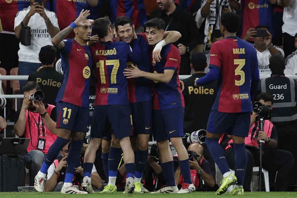 Lamine Yamal a su estilo, celebración de Barcelona, burla de Piqué y la tristeza de Real Madrid tras goleada en la Supercopa
