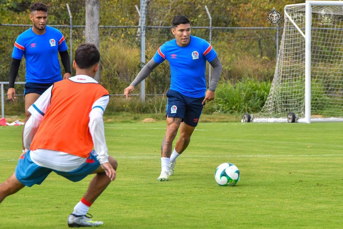 ¿Con Andy Nájar? Olimpia y su poderoso 11 titular con el que saldría en el clásico ante Real España en el Olímpico
