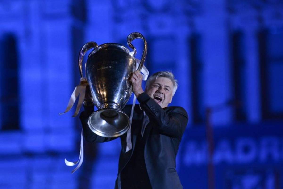 El Real Madrid celebra en la Cibeles