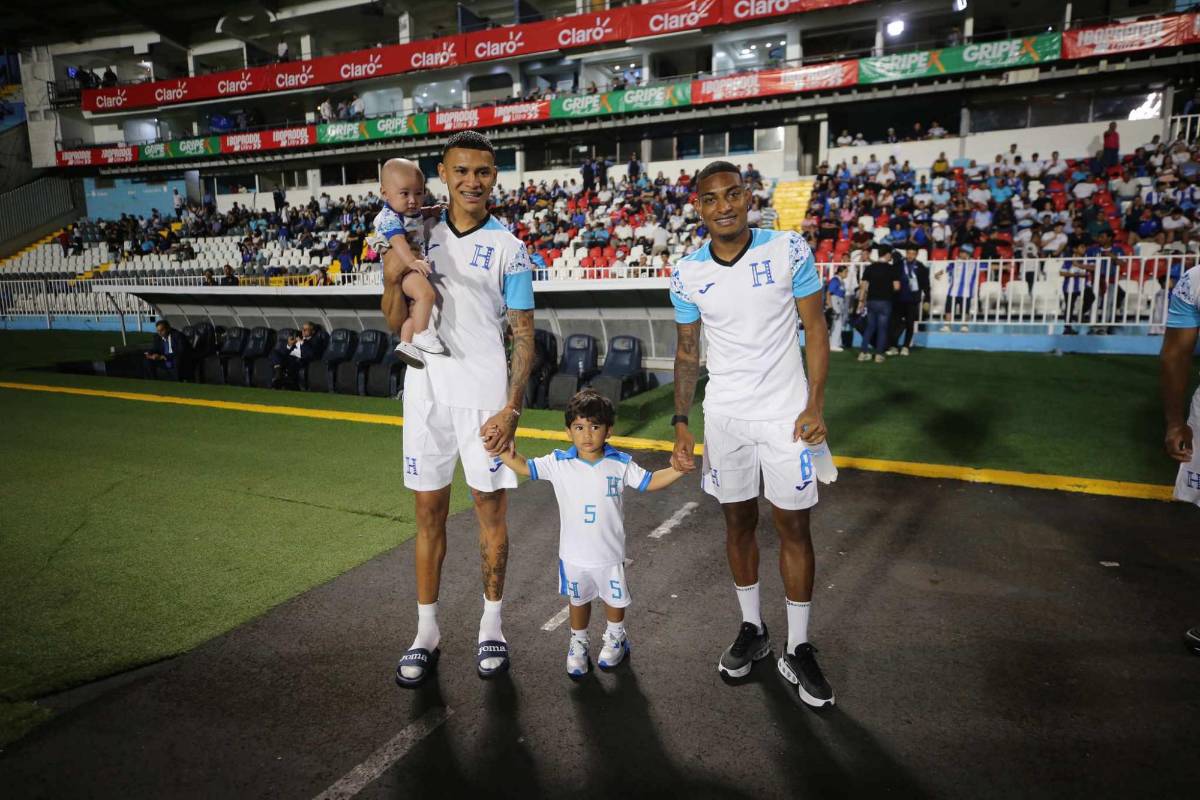 Lo que no se vio en la TV: dedicación especial, bailecito, presentadoras sobresalen y lado paternal de los jugadores