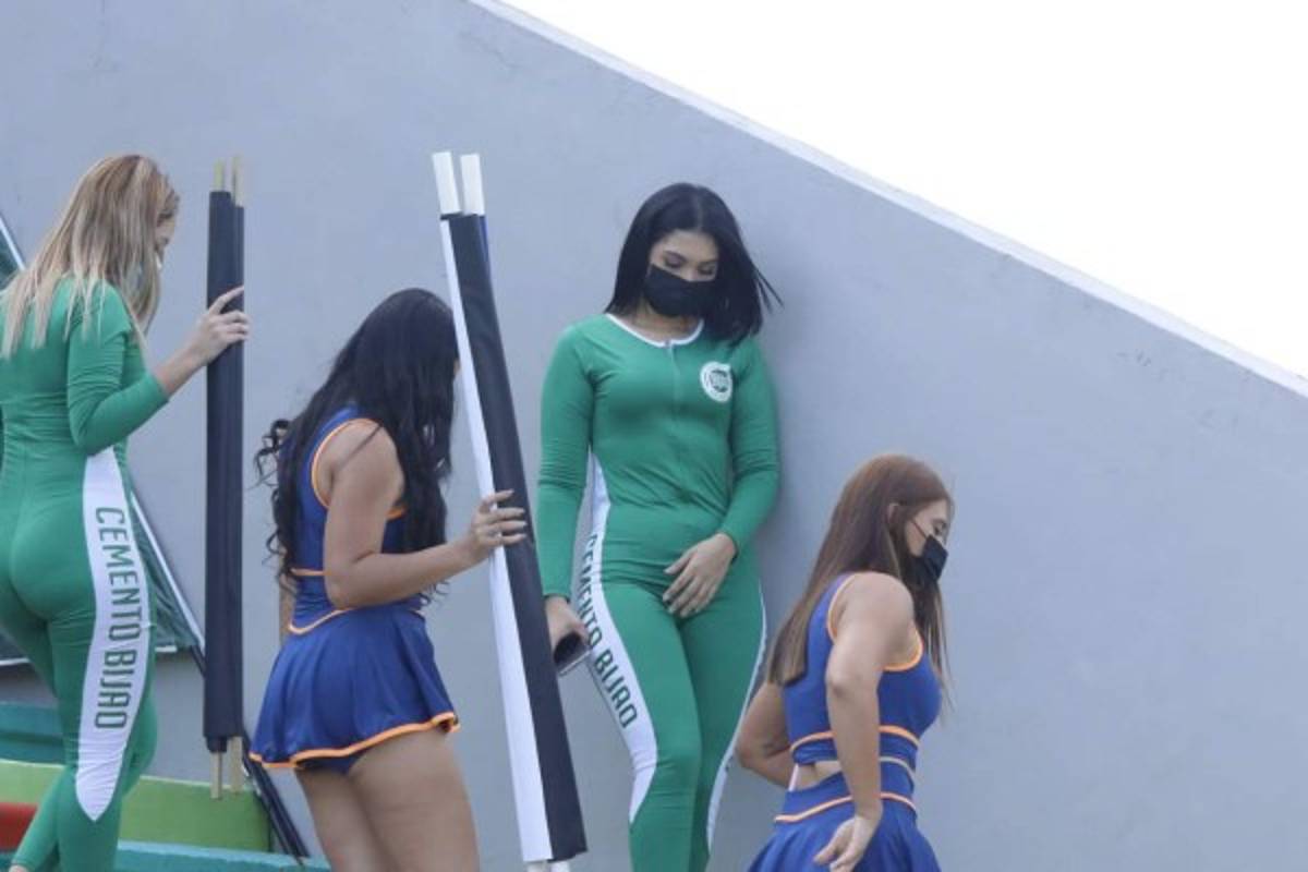 ¿Qué guardó en su falda? Las bellezas que robaron miradas en el Yakel en el arranque de la Fecha 13