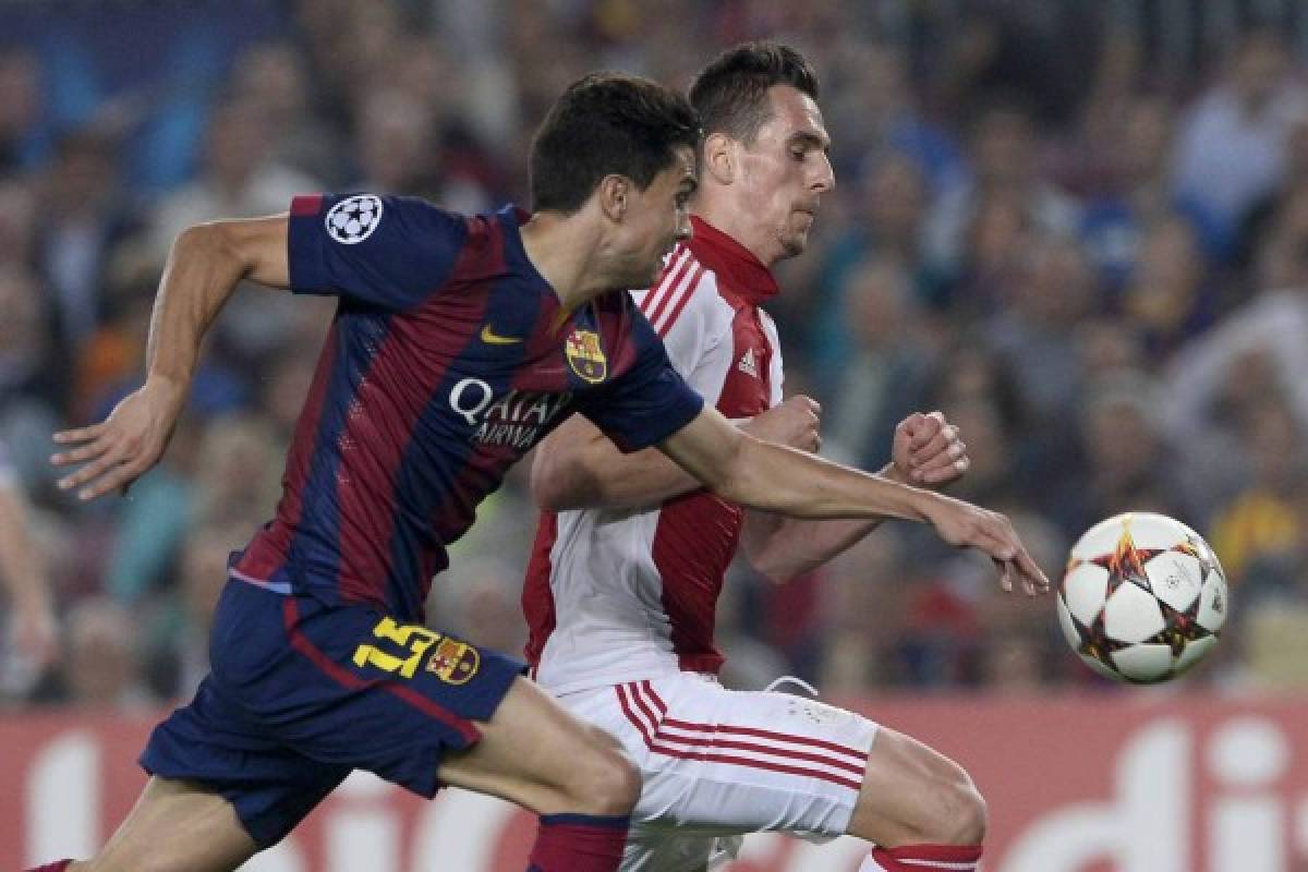 El Barcelona se impuso 3-1 con facilidad al Ajax de Amsterdam