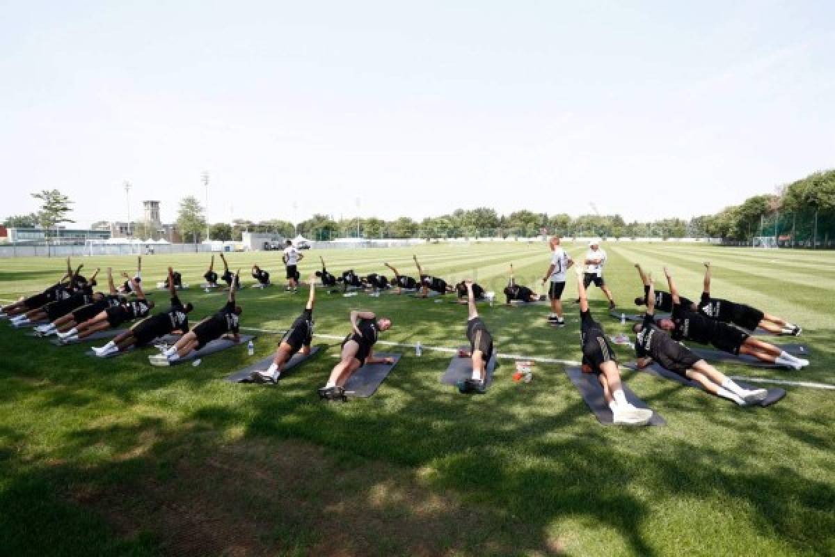 FOTOS: Así ha sido el primer entrenamiento de Hazard con el Real Madrid