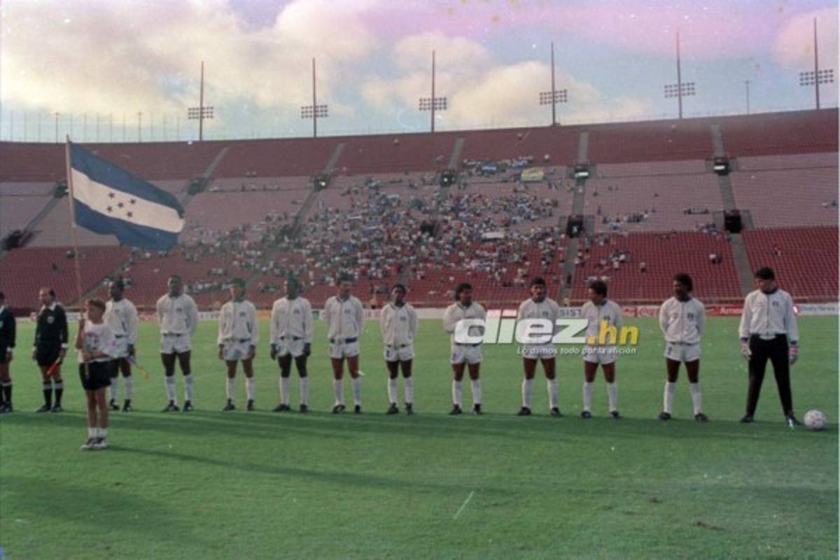 Se cumplen 29 años de la final de Copa Oro que disputó Honduras contra Estados Unidos