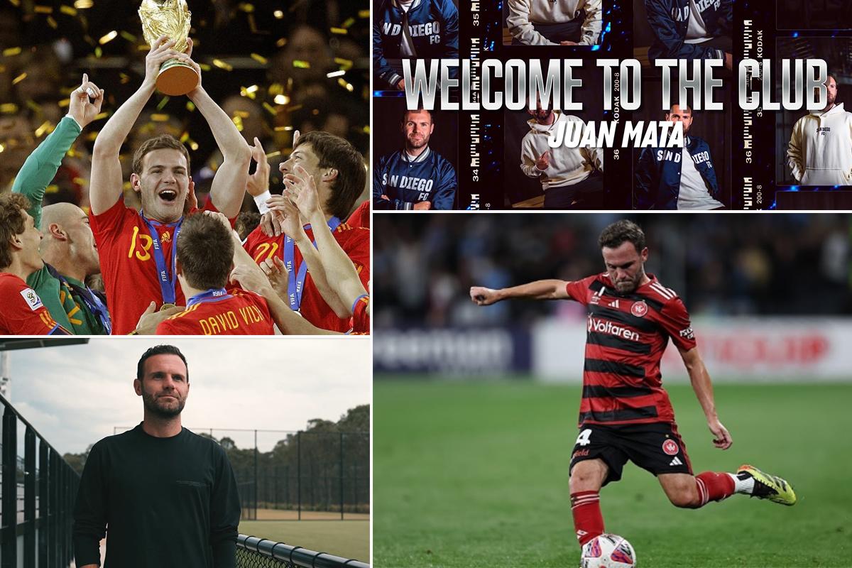 Sorpresa de Juan Mata: se fue a jugar en una liga desconocida y compró acciones del nuevo club de la MLS