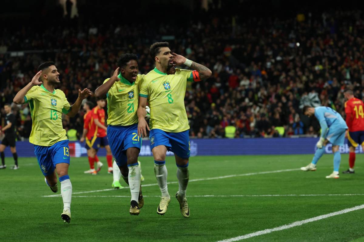 Vinicius lo hizo otra vez: Agarrón y bronca en el España-Brasil; Endrick y su emotivo gesto en el Bernabéu